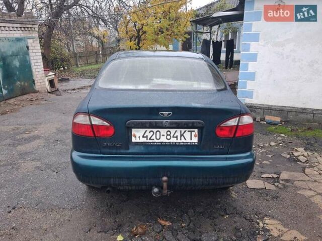 Зеленый Дэу Сенс, объемом двигателя 1.3 л и пробегом 285 тыс. км за 1000 $, фото 4 на Automoto.ua