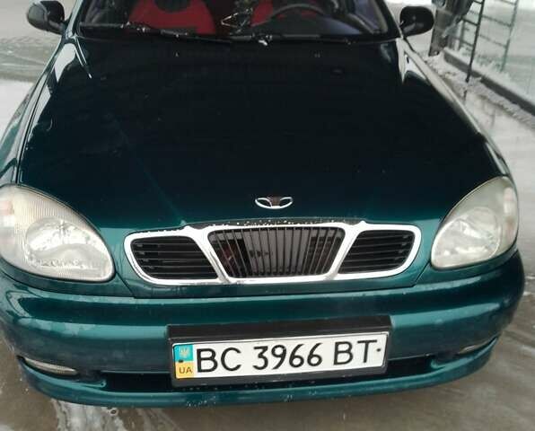 Зеленый Дэу Сенс, объемом двигателя 1.3 л и пробегом 214 тыс. км за 3550 $, фото 1 на Automoto.ua