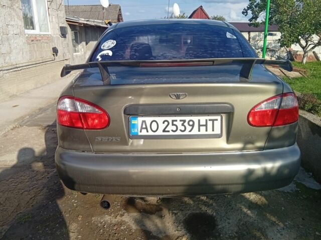 Зелений Деу Сенс, об'ємом двигуна 1.3 л та пробігом 176 тис. км за 1350 $, фото 13 на Automoto.ua