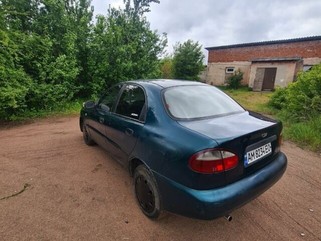 Зелений Деу Сенс, об'ємом двигуна 1.3 л та пробігом 190 тис. км за 1399 $, фото 1 на Automoto.ua