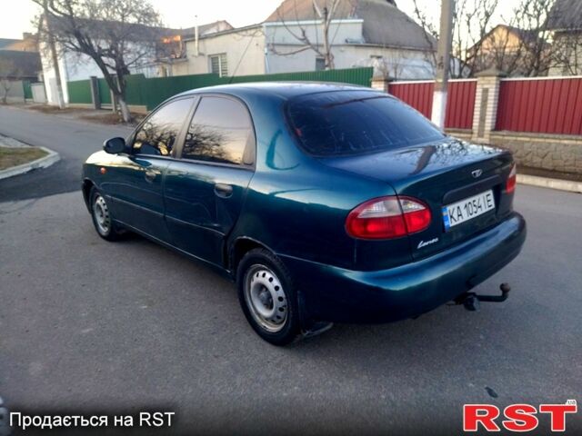 Зеленый Дэу Сенс, объемом двигателя 1.3 л и пробегом 192 тыс. км за 1400 $, фото 1 на Automoto.ua