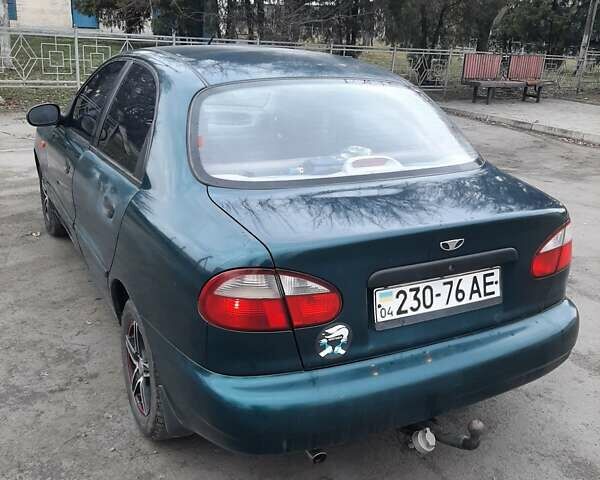 Зеленый Дэу Сенс, объемом двигателя 1.3 л и пробегом 277 тыс. км за 1600 $, фото 4 на Automoto.ua