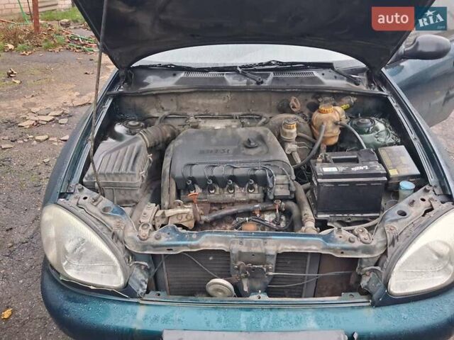 Зеленый Дэу Сенс, объемом двигателя 1.3 л и пробегом 285 тыс. км за 1000 $, фото 6 на Automoto.ua