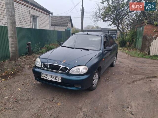 Деу Сенс 2003 у Первомайськ на Automoto.ua Зелений Деу Сенс, об'ємом двигуна 1.3 л та пробігом 258 тис. км за 1100 $, фото 3 на Automoto.ua