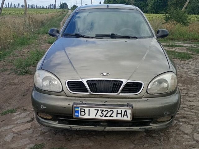 Зеленый Дэу Сенс, объемом двигателя 1.3 л и пробегом 260 тыс. км за 1300 $, фото 1 на Automoto.ua