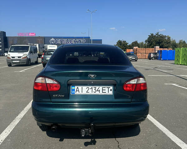 Зеленый Дэу Сенс, объемом двигателя 1.3 л и пробегом 170 тыс. км за 2400 $, фото 4 на Automoto.ua