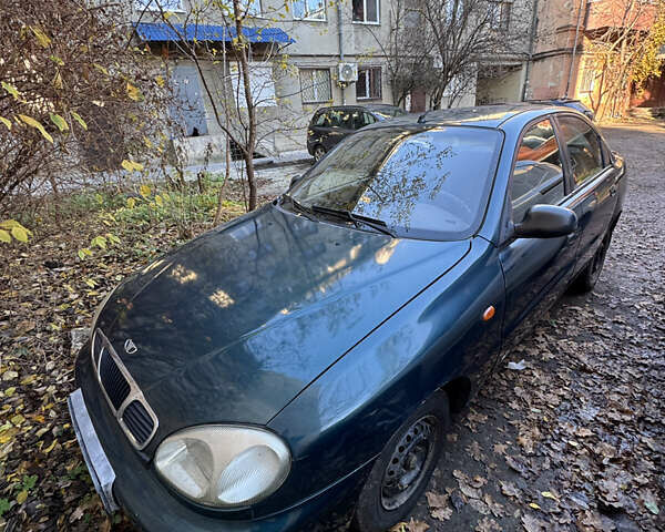 Зелений Деу Сенс, об'ємом двигуна 1.3 л та пробігом 151 тис. км за 2000 $, фото 6 на Automoto.ua