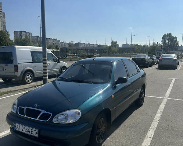 Зеленый Дэу Сенс, объемом двигателя 1.3 л и пробегом 170 тыс. км за 2400 $, фото 1 на Automoto.ua