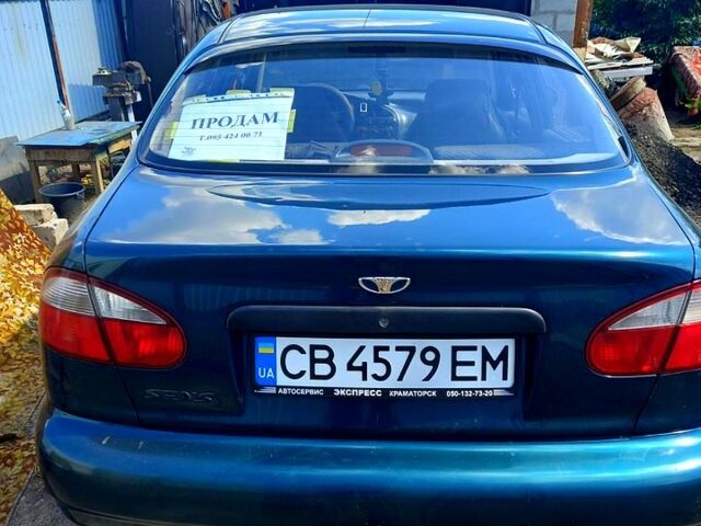 Зелений Деу Сенс, об'ємом двигуна 1.3 л та пробігом 160 тис. км за 2500 $, фото 4 на Automoto.ua