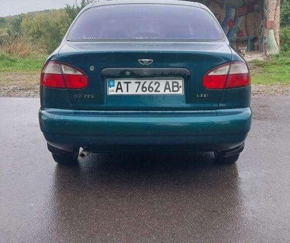 Зелений Деу Сенс, об'ємом двигуна 1.3 л та пробігом 200 тис. км за 999 $, фото 3 на Automoto.ua