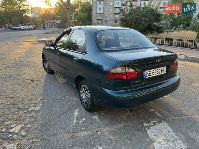 Зеленый Дэу Сенс, объемом двигателя 1.3 л и пробегом 149 тыс. км за 3300 $, фото 4 на Automoto.ua