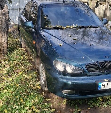 Зеленый Дэу Сенс, объемом двигателя 1.5 л и пробегом 280 тыс. км за 2600 $, фото 1 на Automoto.ua