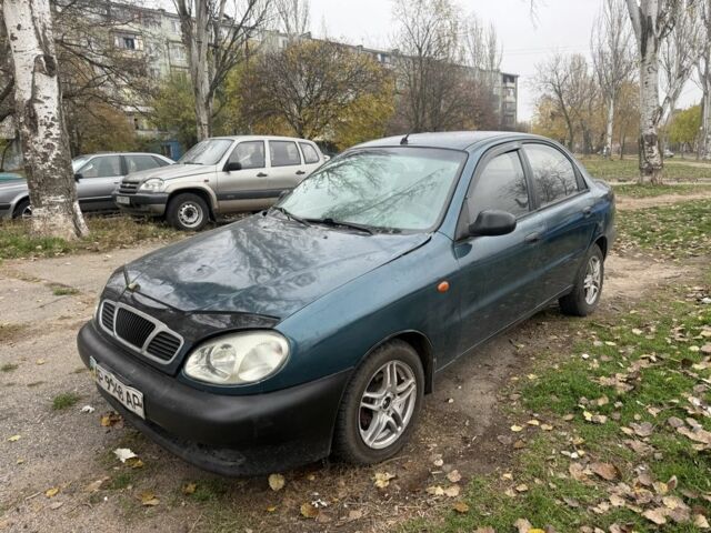 Зеленый Дэу Сенс, объемом двигателя 1.5 л и пробегом 200 тыс. км за 1000 $, фото 3 на Automoto.ua