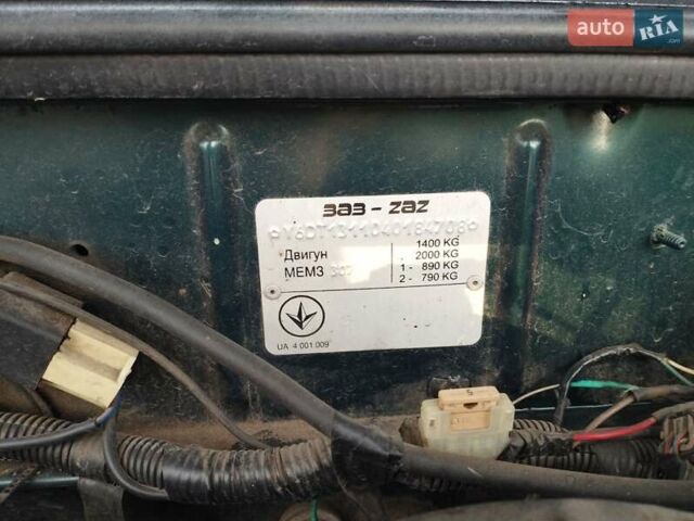 Зеленый Дэу Сенс, объемом двигателя 1.3 л и пробегом 71 тыс. км за 2000 $, фото 7 на Automoto.ua