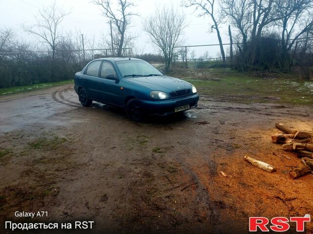 Зелений Деу Сенс, об'ємом двигуна 1.3 л та пробігом 196 тис. км за 1100 $, фото 1 на Automoto.ua