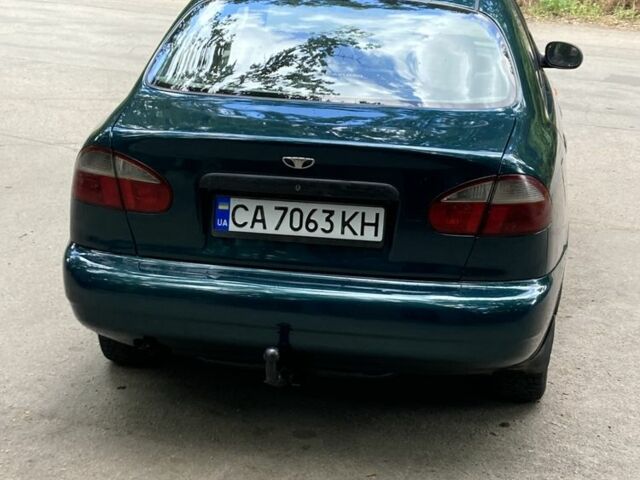 Зеленый Дэу Сенс, объемом двигателя 1.5 л и пробегом 200 тыс. км за 2100 $, фото 1 на Automoto.ua