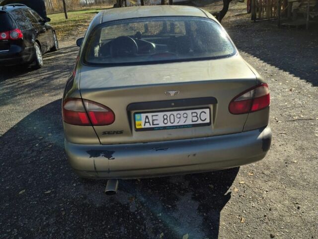 Деу Сенс 2004 у Запоріжжя на Automoto.ua Зелений Деу Сенс, об'ємом двигуна 1.3 л та пробігом 340 тис. км за 1400 $, фото 3 на Automoto.ua