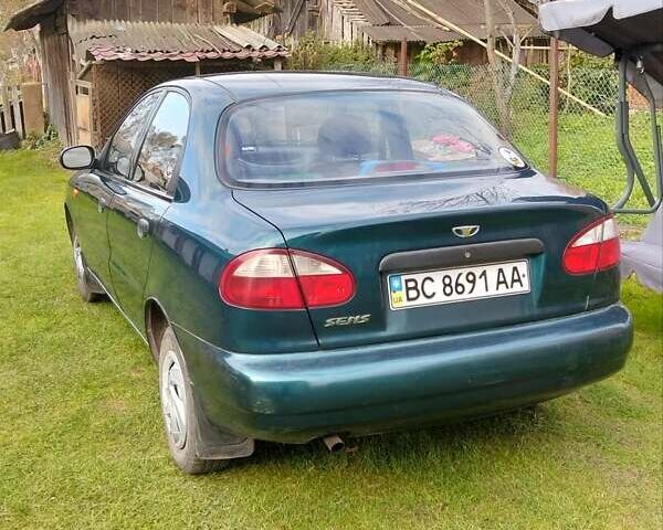 Зелений Деу Сенс, об'ємом двигуна 1.35 л та пробігом 100 тис. км за 1600 $, фото 4 на Automoto.ua