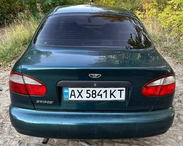 Зеленый Дэу Сенс, объемом двигателя 1.3 л и пробегом 305 тыс. км за 1500 $, фото 1 на Automoto.ua