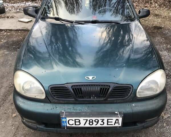 Зелений Деу Сенс, об'ємом двигуна 1.3 л та пробігом 295 тис. км за 1700 $, фото 1 на Automoto.ua