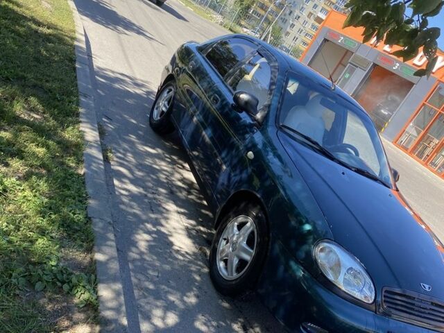 Зеленый Дэу Сенс, объемом двигателя 1.3 л и пробегом 175 тыс. км за 2000 $, фото 1 на Automoto.ua