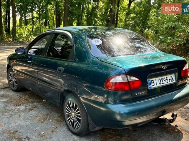 Зеленый Дэу Сенс, объемом двигателя 1.3 л и пробегом 179 тыс. км за 1750 $, фото 2 на Automoto.ua