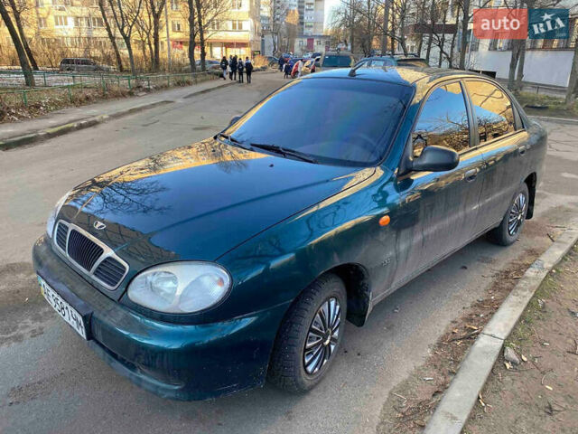 Зеленый Дэу Сенс, объемом двигателя 1.3 л и пробегом 191 тыс. км за 2000 $, фото 2 на Automoto.ua