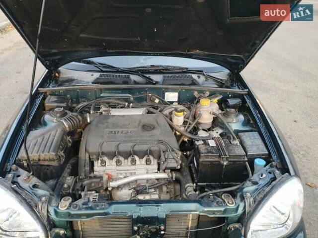 Зеленый Дэу Сенс, объемом двигателя 1.3 л и пробегом 71 тыс. км за 2000 $, фото 8 на Automoto.ua