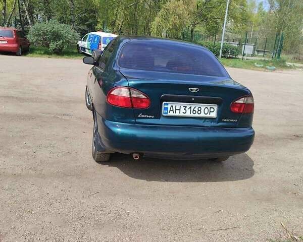 Зеленый Дэу Сенс, объемом двигателя 1.5 л и пробегом 225 тыс. км за 2700 $, фото 1 на Automoto.ua