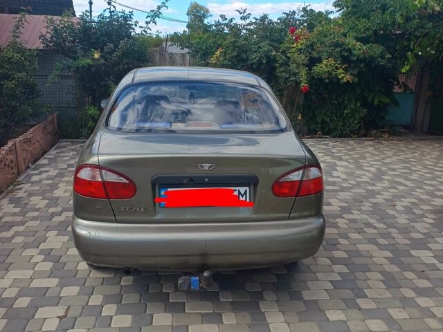 Зелений Деу Сенс, об'ємом двигуна 1.3 л та пробігом 162 тис. км за 2000 $, фото 9 на Automoto.ua