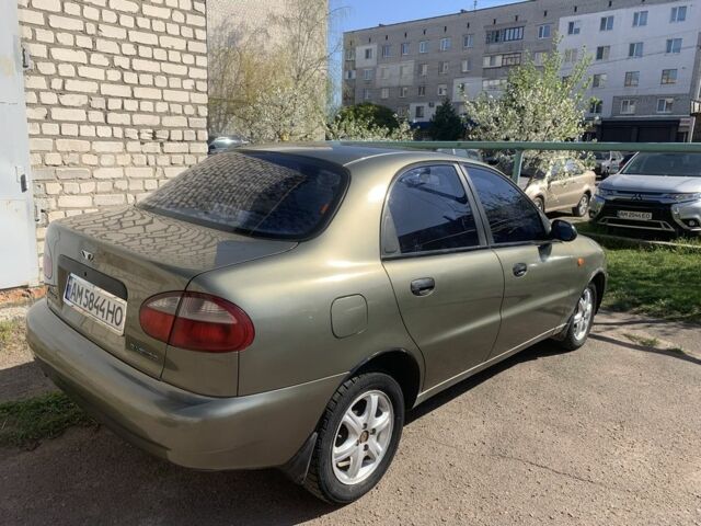 Зеленый Дэу Сенс, объемом двигателя 1.5 л и пробегом 246 тыс. км за 2500 $, фото 1 на Automoto.ua