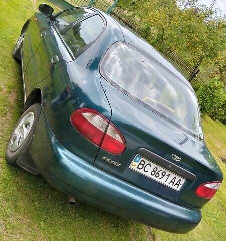 Зелений Деу Сенс, об'ємом двигуна 1.35 л та пробігом 100 тис. км за 1600 $, фото 3 на Automoto.ua