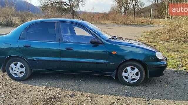 Зеленый Дэу Сенс, объемом двигателя 1.3 л и пробегом 62 тыс. км за 2850 $, фото 3 на Automoto.ua