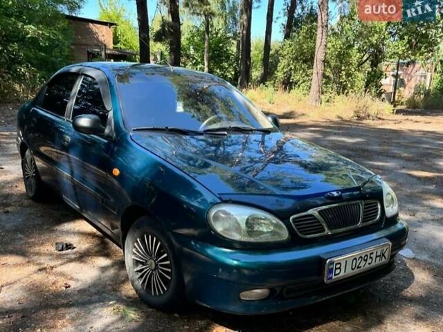 Зеленый Дэу Сенс, объемом двигателя 1.3 л и пробегом 179 тыс. км за 1750 $, фото 1 на Automoto.ua