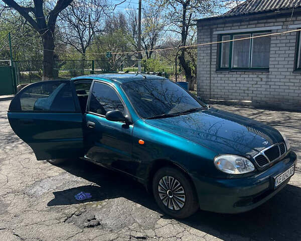 Зеленый Дэу Сенс, объемом двигателя 1.3 л и пробегом 191 тыс. км за 2000 $, фото 1 на Automoto.ua