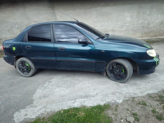 Зеленый Дэу Сенс, объемом двигателя 1.5 л и пробегом 216 тыс. км за 2400 $, фото 4 на Automoto.ua