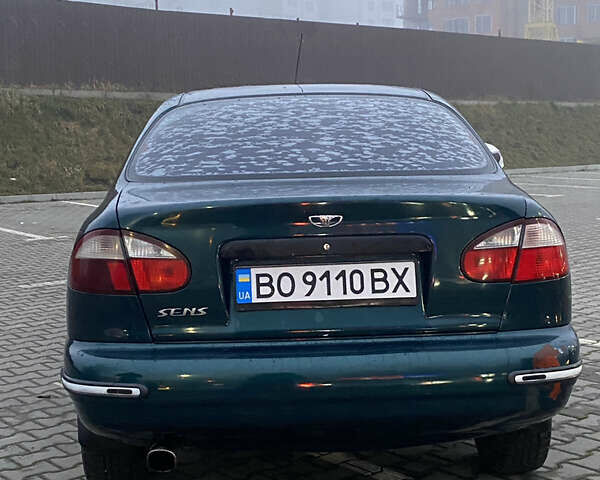 Зеленый Дэу Сенс, объемом двигателя 1.3 л и пробегом 311 тыс. км за 1850 $, фото 5 на Automoto.ua