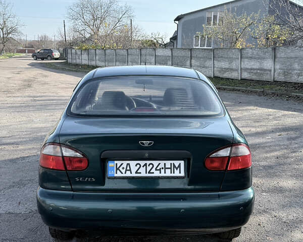 Зеленый Дэу Сенс, объемом двигателя 1.3 л и пробегом 180 тыс. км за 2600 $, фото 4 на Automoto.ua