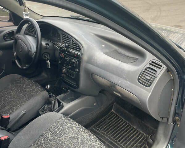 Зелений Деу Сенс, об'ємом двигуна 1.3 л та пробігом 250 тис. км за 1500 $, фото 8 на Automoto.ua