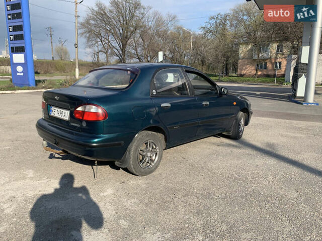 Зеленый Дэу Сенс, объемом двигателя 1.3 л и пробегом 175 тыс. км за 2250 $, фото 6 на Automoto.ua