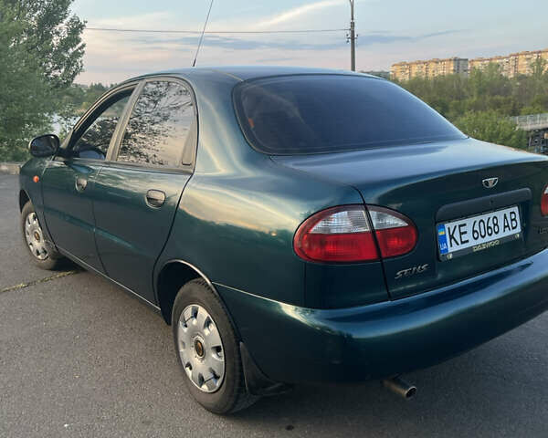 Зелений Деу Сенс, об'ємом двигуна 1.3 л та пробігом 138 тис. км за 2000 $, фото 2 на Automoto.ua