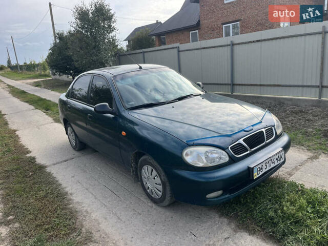 Зелений Деу Сенс, об'ємом двигуна 1.3 л та пробігом 289 тис. км за 1100 $, фото 2 на Automoto.ua