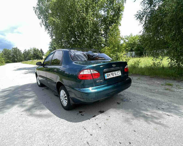 Зеленый Дэу Сенс, объемом двигателя 1.3 л и пробегом 220 тыс. км за 1400 $, фото 2 на Automoto.ua