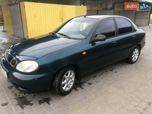 Зеленый Дэу Сенс, объемом двигателя 1.5 л и пробегом 185 тыс. км за 2250 $, фото 1 на Automoto.ua
