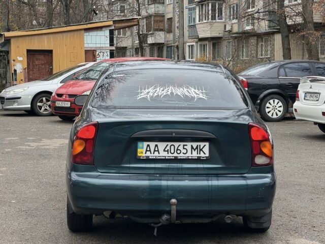 Зеленый Дэу Сенс, объемом двигателя 1.5 л и пробегом 244 тыс. км за 2000 $, фото 2 на Automoto.ua