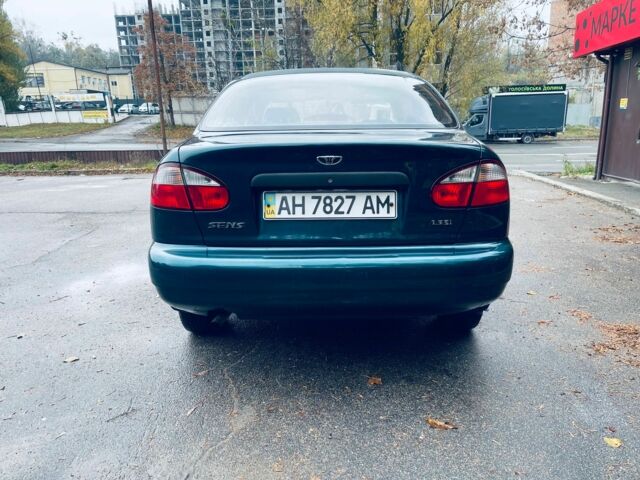 Зелений Деу Сенс, об'ємом двигуна 1.3 л та пробігом 120 тис. км за 1650 $, фото 4 на Automoto.ua