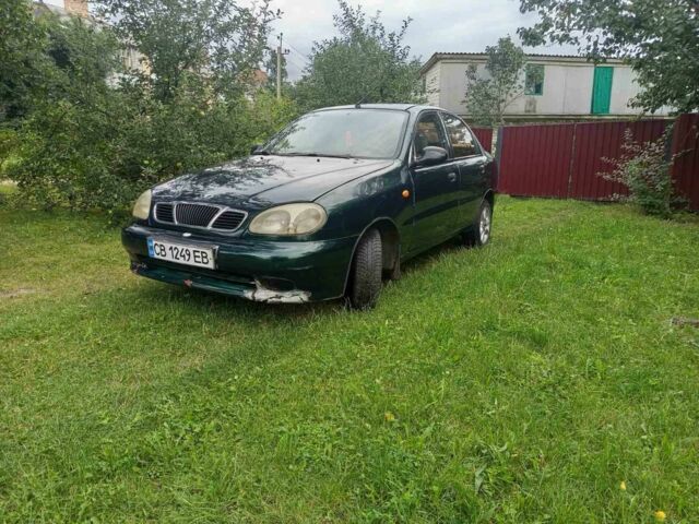 Зелений Деу Сенс, об'ємом двигуна 1.3 л та пробігом 204 тис. км за 1000 $, фото 1 на Automoto.ua