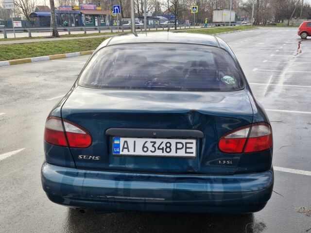 Зеленый Дэу Сенс, объемом двигателя 1.3 л и пробегом 2 тыс. км за 1350 $, фото 5 на Automoto.ua