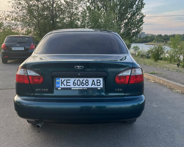 Зелений Деу Сенс, об'ємом двигуна 1.3 л та пробігом 138 тис. км за 2000 $, фото 3 на Automoto.ua