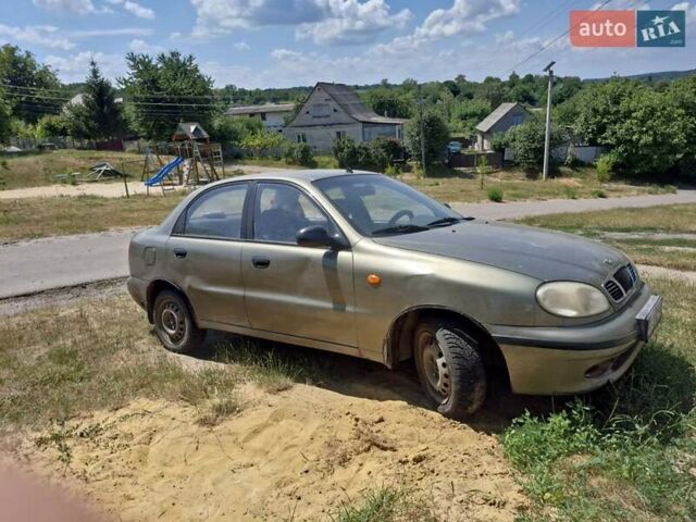Зелений Деу Сенс, об'ємом двигуна 1.3 л та пробігом 210 тис. км за 1500 $, фото 1 на Automoto.ua